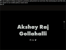 Tablet Screenshot of gollahalli.com
